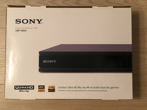 [S] Ultra HD Blu-ray Sony UBP-X800