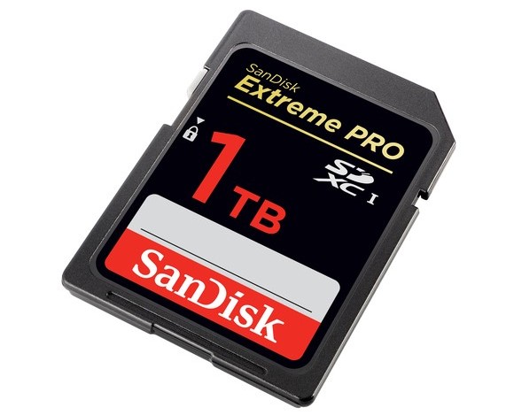 SanDisk prezentuje rekordowo pojemną kartę SD 1TB
