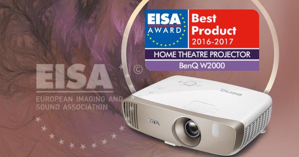 IFA 2016 – wręczenie nagród EISA – m.in. dla BenQ W2000 jako europejskiego projektora kina domowego