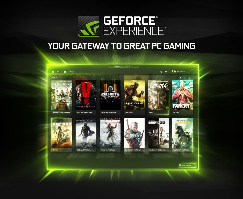 NVIDIA GeForce Experience już oficjalnie w wersji 3.0 – brama do świata gier komputerowych