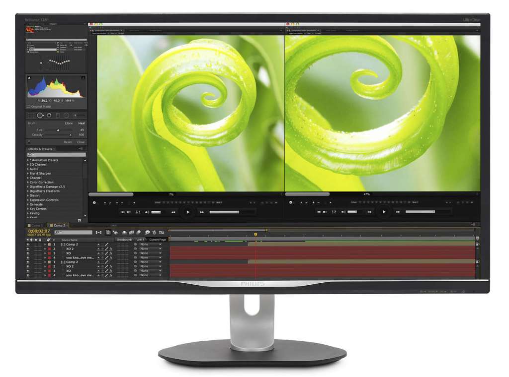 PHILIPS 328P6VJEB: głębia kolorów w 4K. Nowy monitor 31,5 cala z matrycą VA już dostępny w Polsce