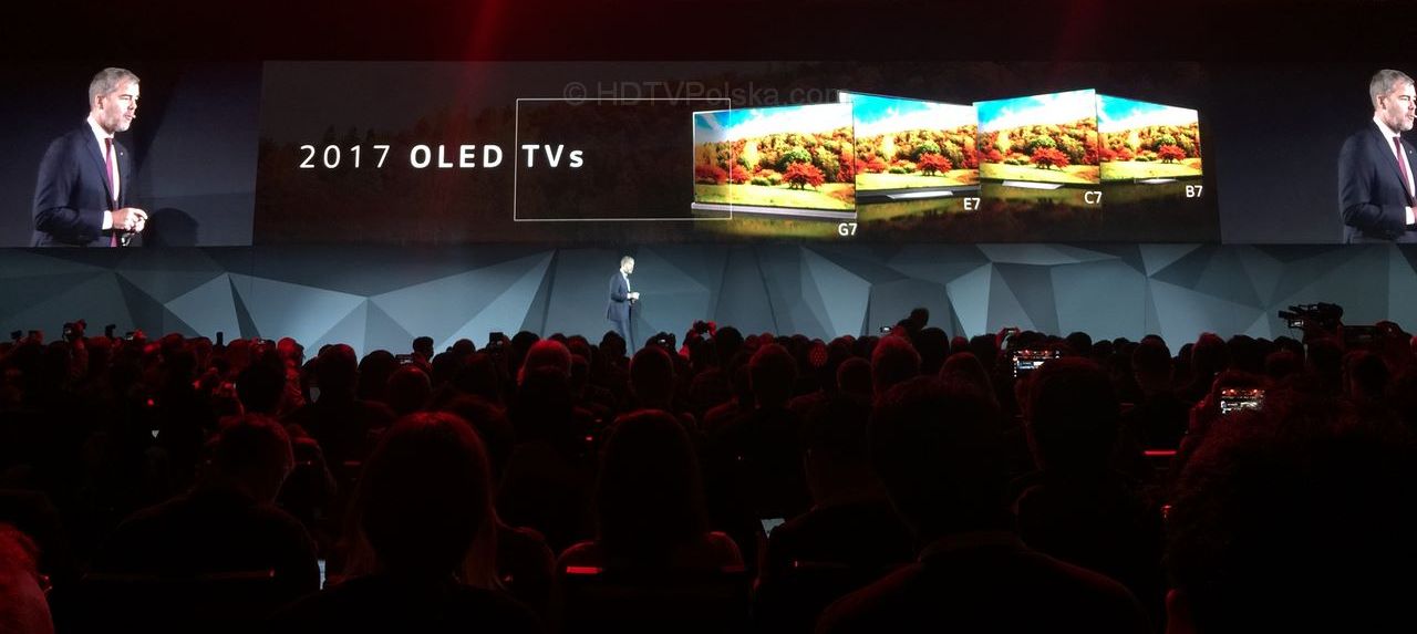 CES 2017: LG prezentuje nową linię telewizorów OLED w tym naklejany telewizor OLED na ścianę!