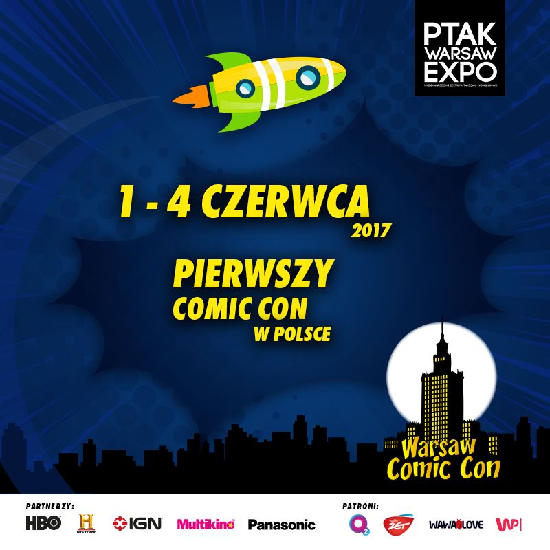 Panasonic oficjalnym partnerem Warsaw Comic Con!