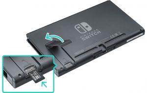 Gry na Nintendo Switch wymagają kart microSD
