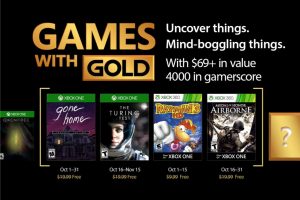 Games with Gold wrzesień 2017 Xbox One Gone Home Turing Test Rayman 3 HD Medal of Honor Airborne