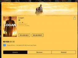 Logan 4K HDR itunes