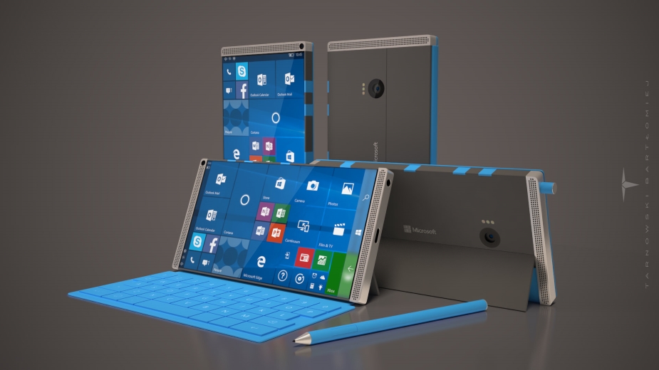 Microsoft Surface Phone: elastyczny smartfon, dwa wyświetlacze OLED