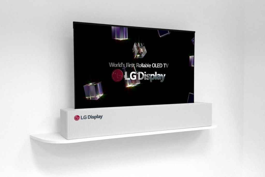 CES 2018: LG Display prezentuje zwijany 65″ telewizor OLED