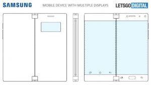 Samsung składany ekran smartfon