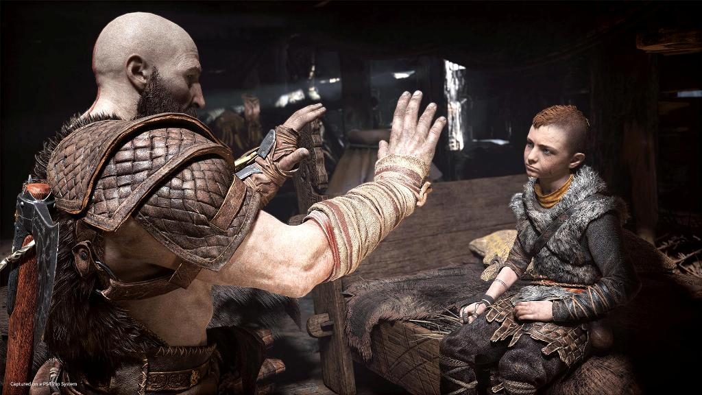 God of war 2018 kadr z gry