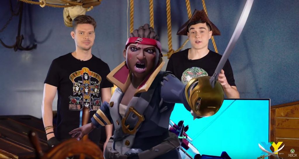 Sea of Thieves Xbox XY Piotr Gmerek Piotr Szychowski wywiad LG OLED