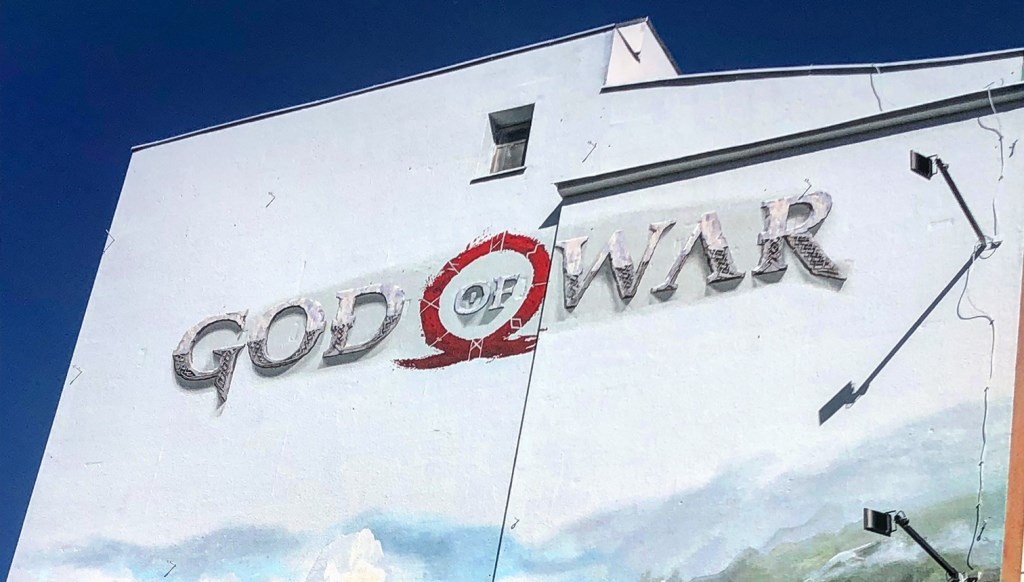 Warszawski mural z God of War ożyje już dziś!