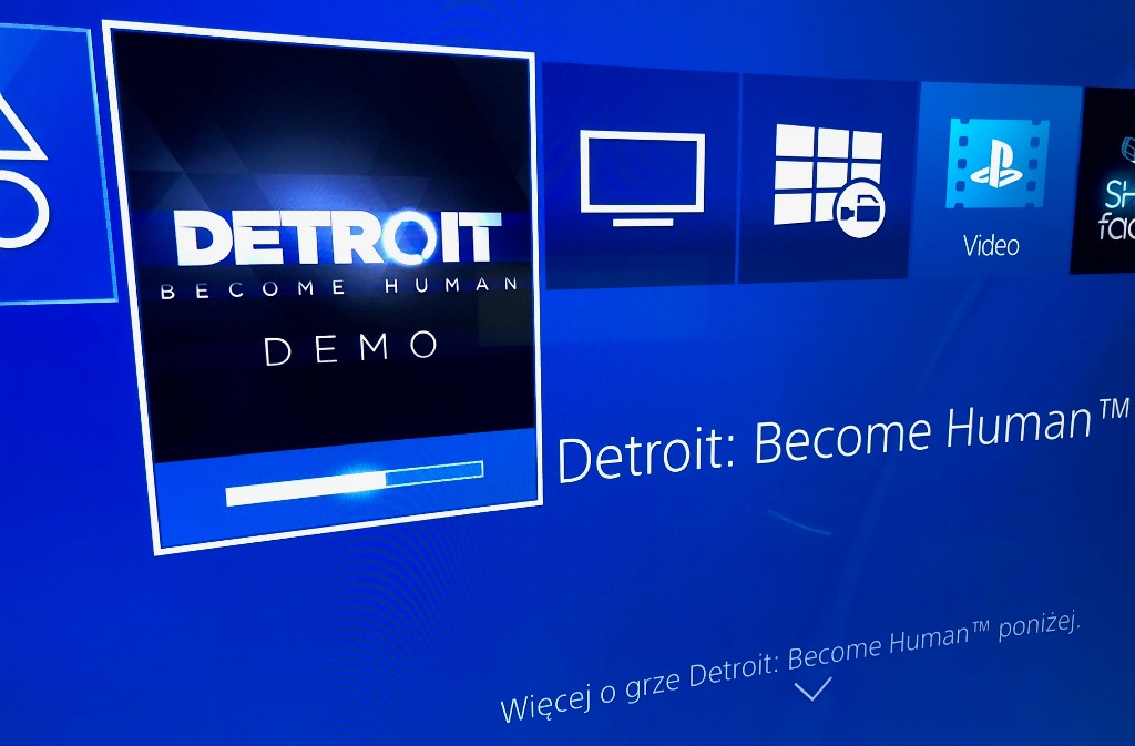 Demo Detroit: Become Human na PS4 już jutro..albo i dziś ;-)