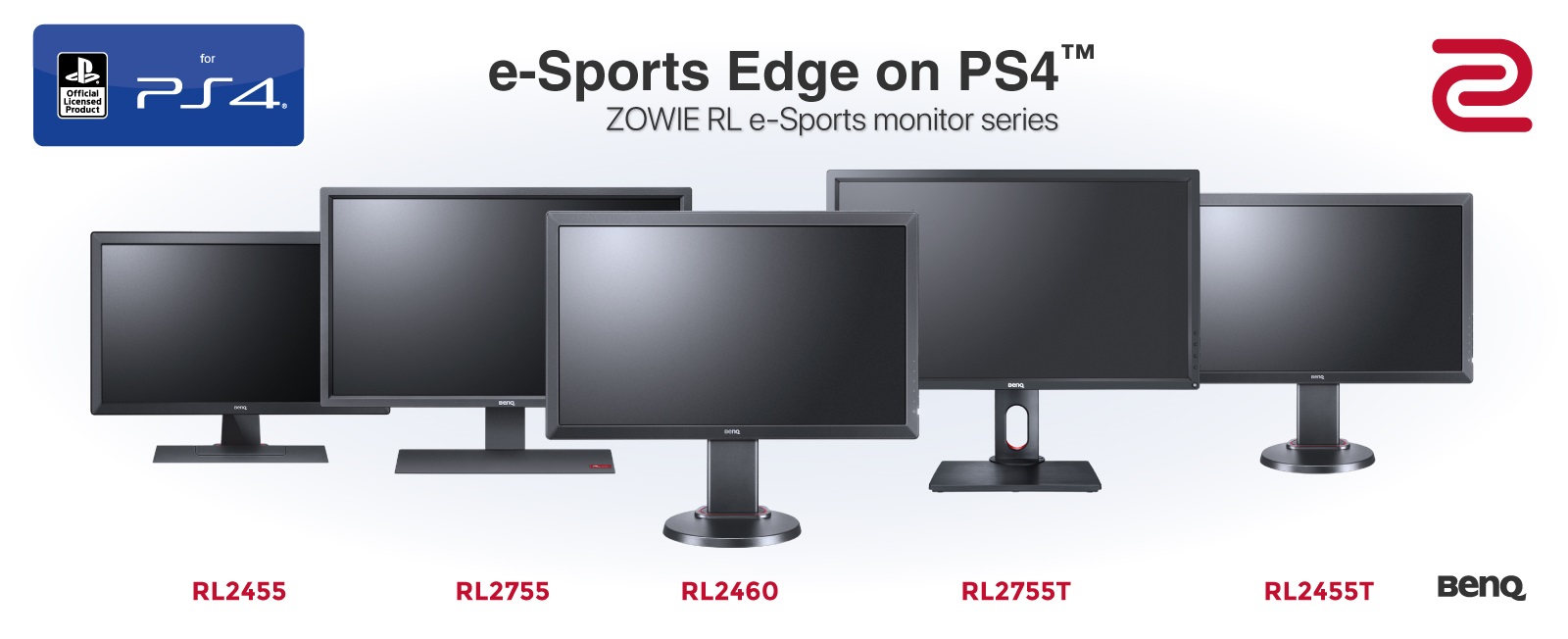 ZOWIE RL – e-Sportowe monitory licencjonowane przez Sony do gry na PlayStation®4
