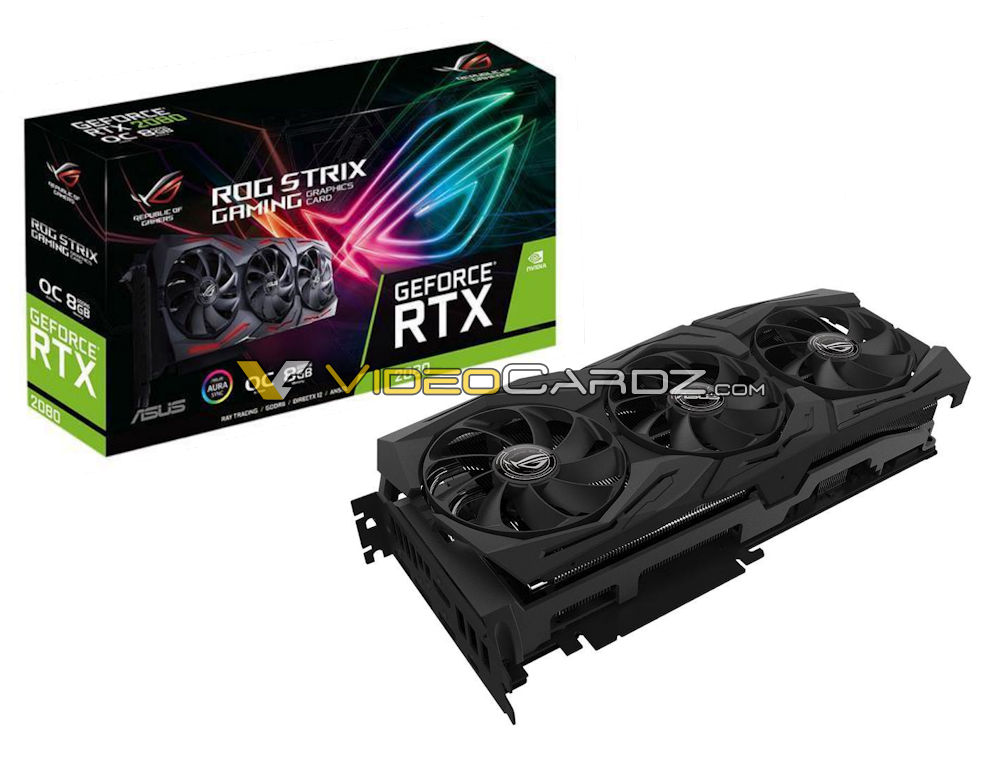 ASUS prezentuje gamingowe karty graficzne GeForce RTX 2080 Ti i 2080 w wersjach ROG Strix, Turbo oraz Dual