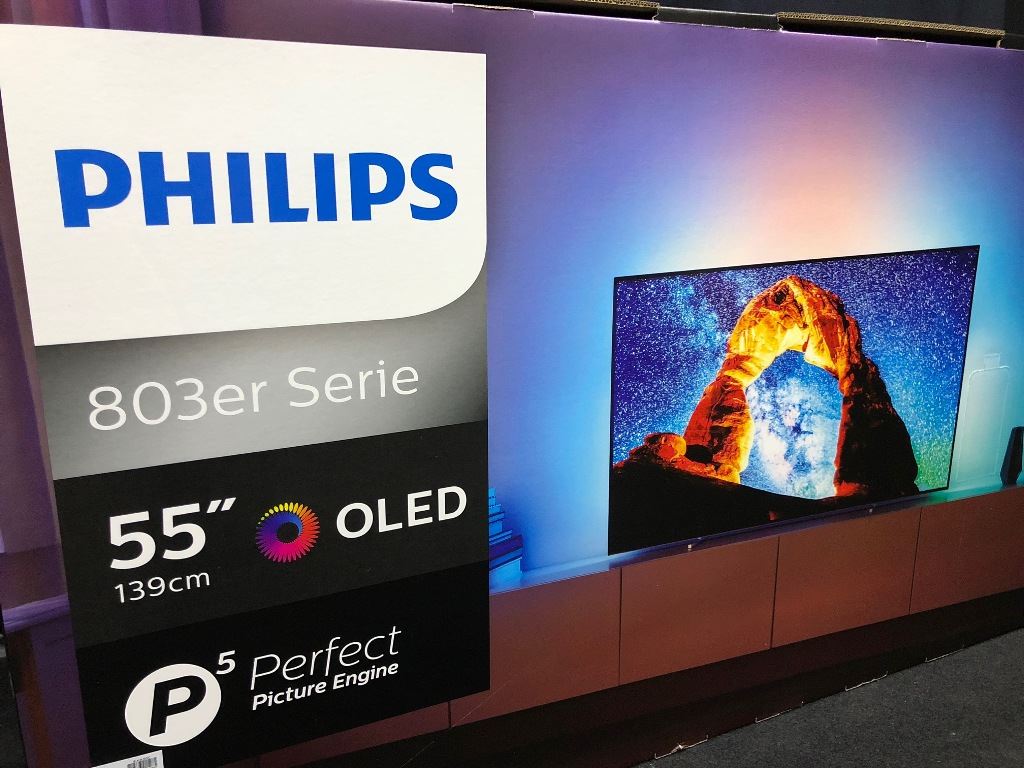 Do redakcji przyjechał najnowszy Philips OLED 803 w 55″