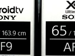 test sony oled AF9 lcd ZF9
