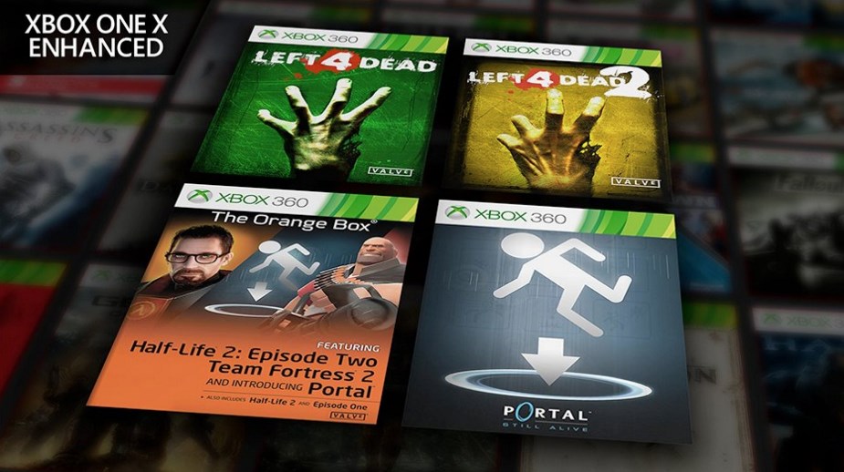 Orange Box, Portal, Left 4 Dead 1 i 2 otrzymują patche Xbox One X