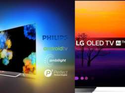 LG OLED B8 kontra Philips OLED POS9002 porównanie najtańszych OLED na rynku