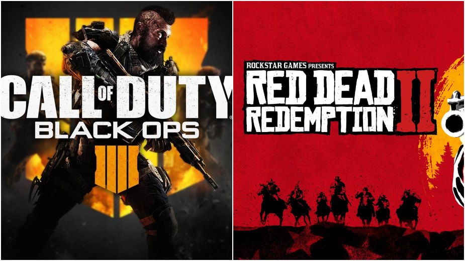 Październik 2018: Black Ops 4 przebija Red Dead Redemption 2