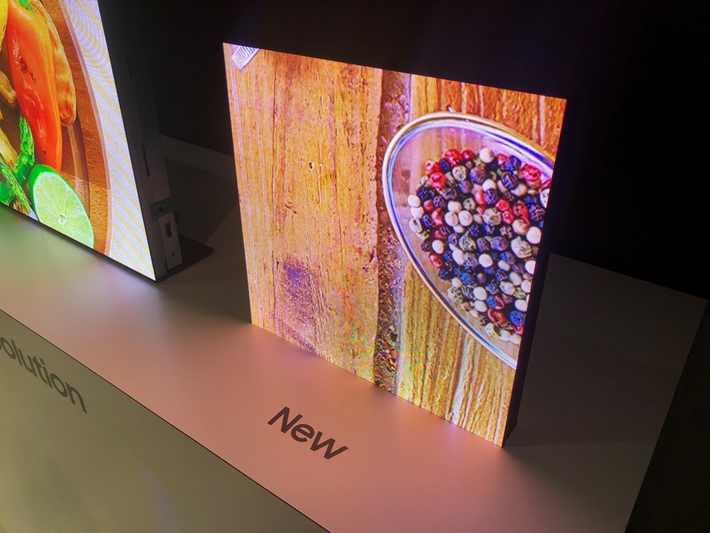Micro led tv co to jest samsung ces 2019
