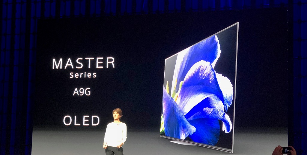 CES 2019: Nowe telewizory Sony 4K HDR z wyświetlaczem OLED – AG9