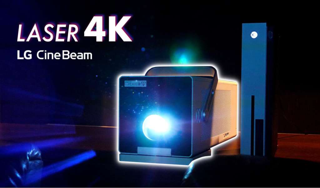 Projektor LG CineBeam Laser 4K HU80KSW test