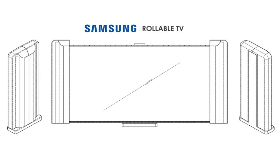 Samsung opatentował zwijany TV