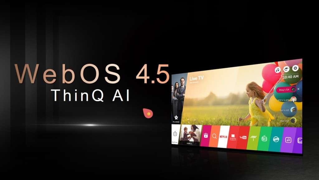 LG webOS 4.5 premiera