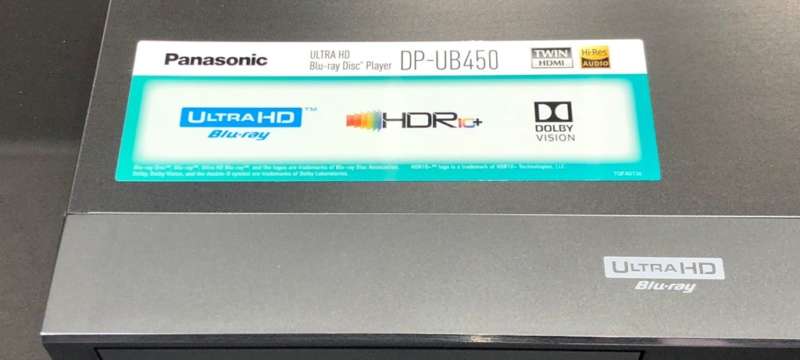 Panasonic Ultra HD Blu-ray DP-UB450