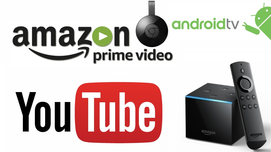 Amazon Prime Video na Chromecast, YouTube na Fire TV