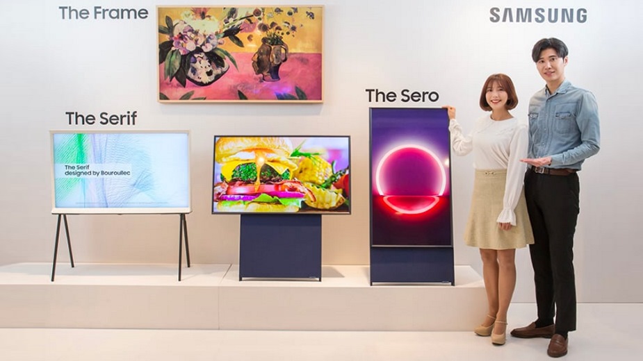 Samsung Sero: pionowy telewizor dla millenialsów