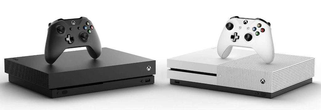 Xbox one x xbox one s