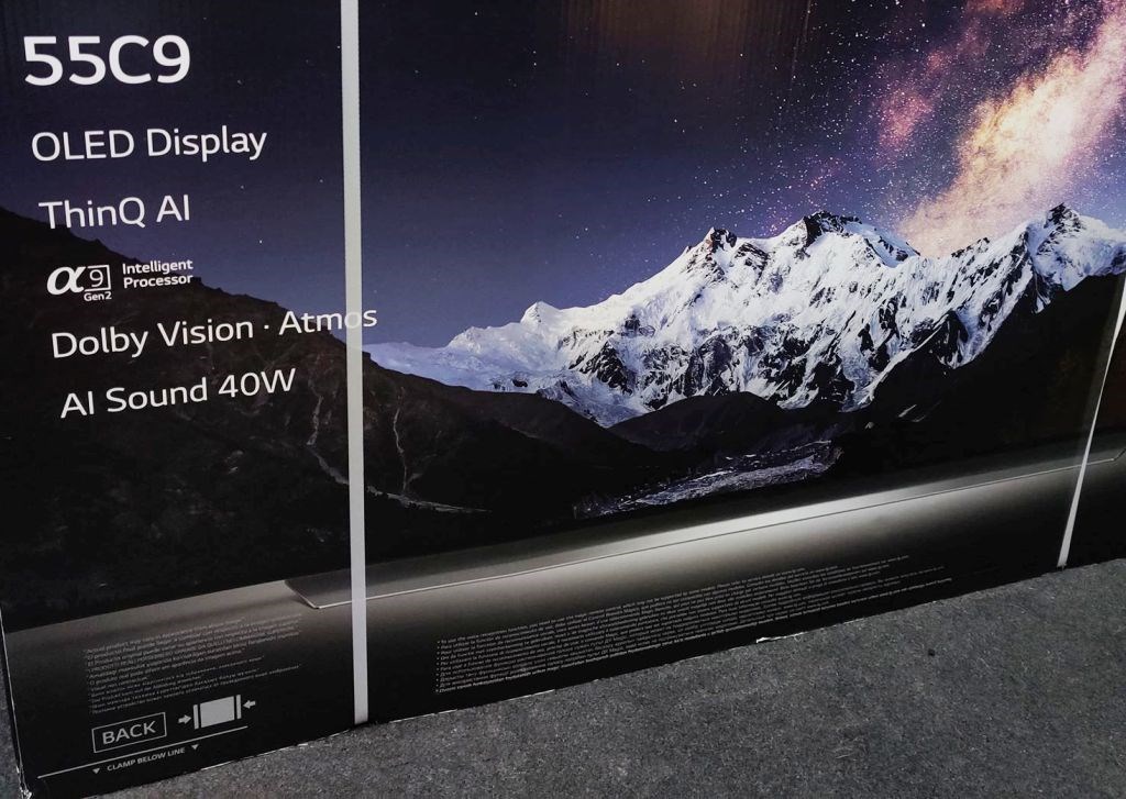 Smart TV LG 4K OLED 65'' OLED65C9PLA ze Sztuczną Inteligencją