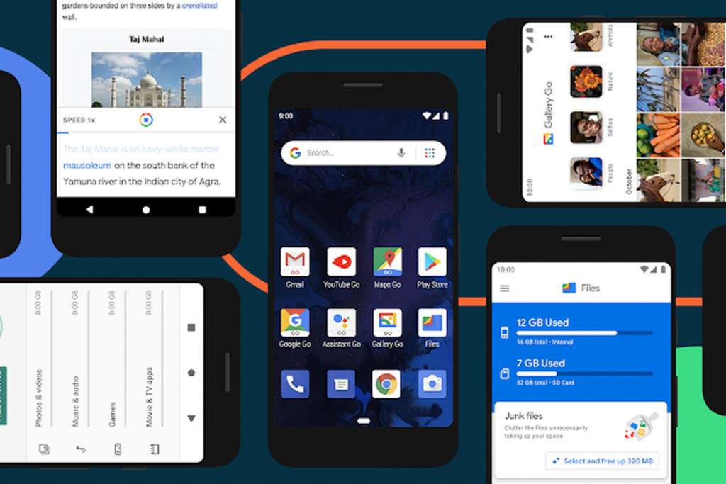 Android 10 Go: odchudzony system przyspieszy tanie smartfony