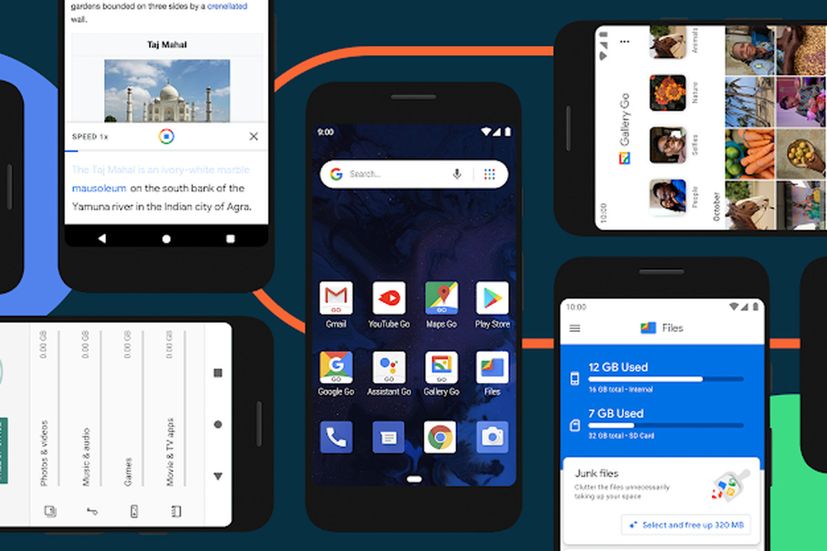 Android 10 Go: odchudzony system ponownie przyspieszy tanie smartfony