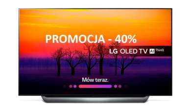 Promocja LG OLED C8 wrzesień 2019