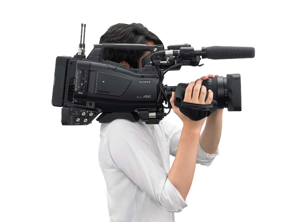 naramienny Sony kamkorder XDCAM PXW-Z750