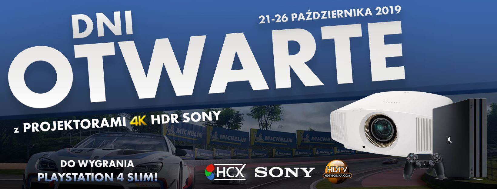 Wygraj konsolę PS4: Dni Otwarte z projektorami Sony w Warszawie