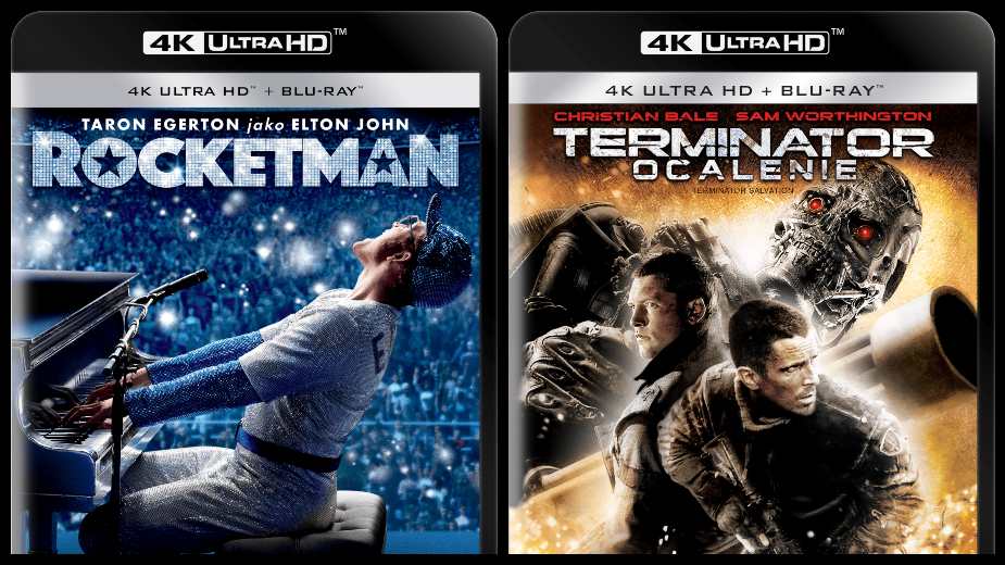 Rocketman i Terminator: Ocalenie na 4K UHD Blu-ray w Polsce
