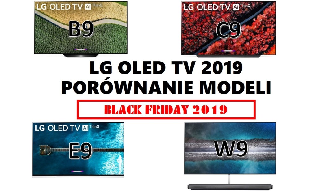 Jaki wybrać LG OLED na Black Friday 2019? Porównanie modeli i cen