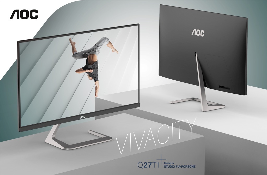 AOC Q27T1: nowy monitor QHD z dobrymi kolorami i szerokimi kątami widzenia
