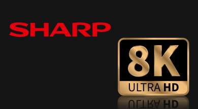 Sharp produkty 8K 5G 2