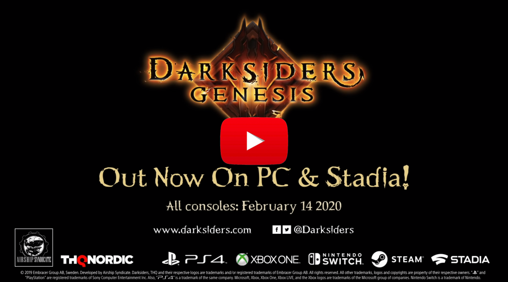 Darksiders Genesis: polska wersja gry trafi na Xbox One i Nintendto Switch! Kiedy premiera?