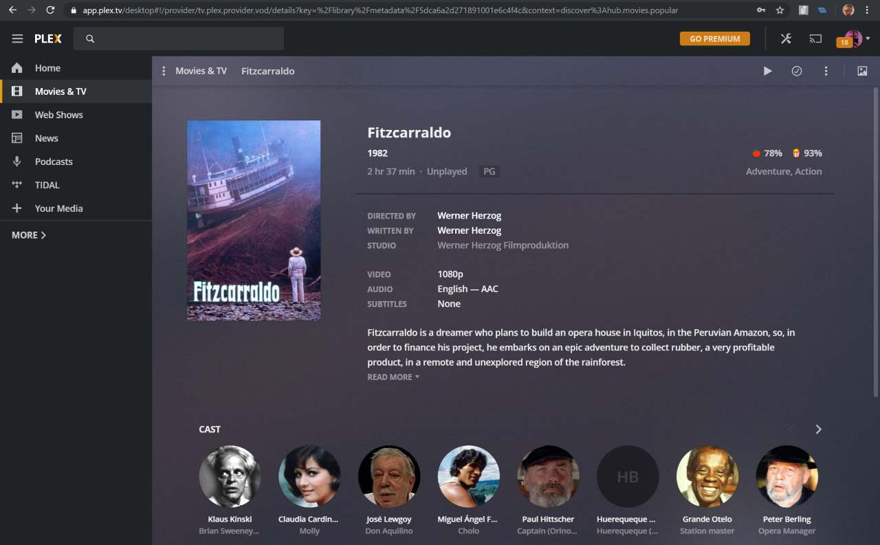 Plex udostępnia filmy za darmo. Setki pozycji online!