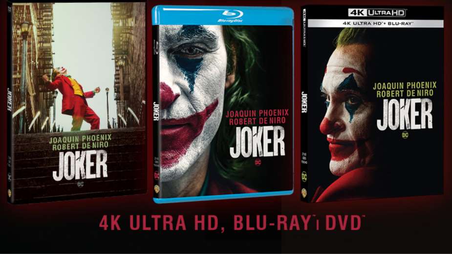 Joker dziś wjeżdża na 4K UHD Blu-ray i Blu-ray. Co w zestawie?