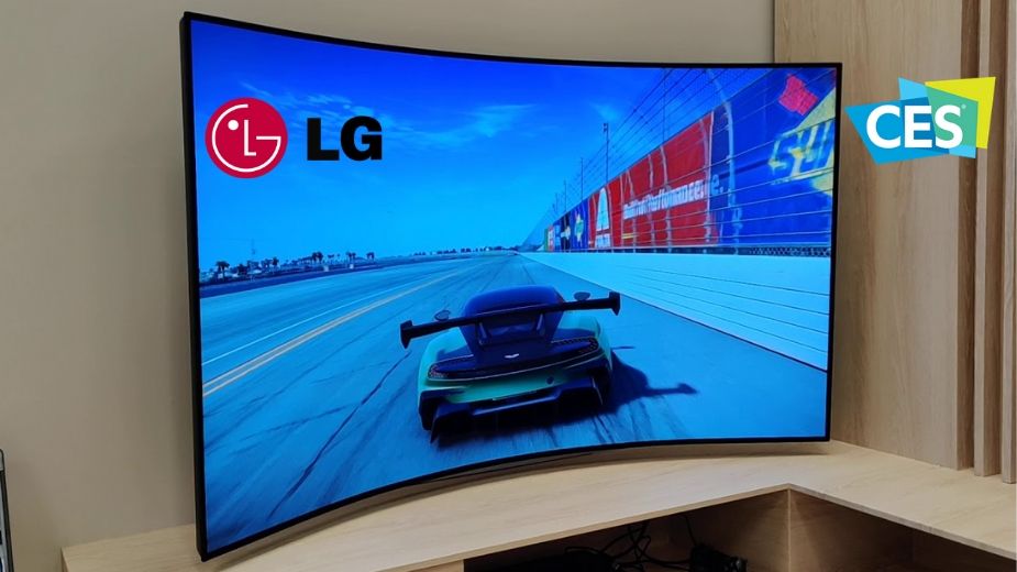 LG z OLED TV, który transformuje się z płaskiego ekranu w zakrzywiony