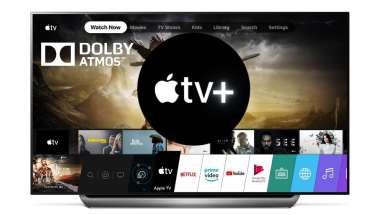 Apple TV iTunes dostępne na LG OLED LCD NanoCell 2019 2020 Dolby Atmos