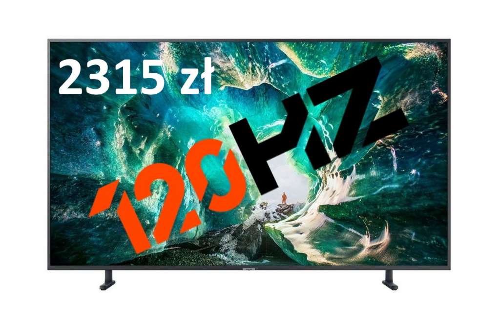 Telewizor 120Hz Samsung RU8002 promocja Vobis