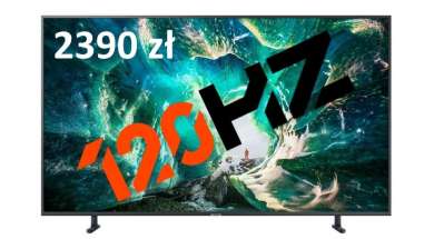 Telewizor 120Hz Samsung RU8002 w mega promocji